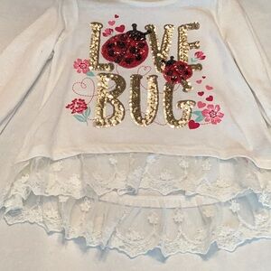 Love Bug Long Sleeve Kids Tee